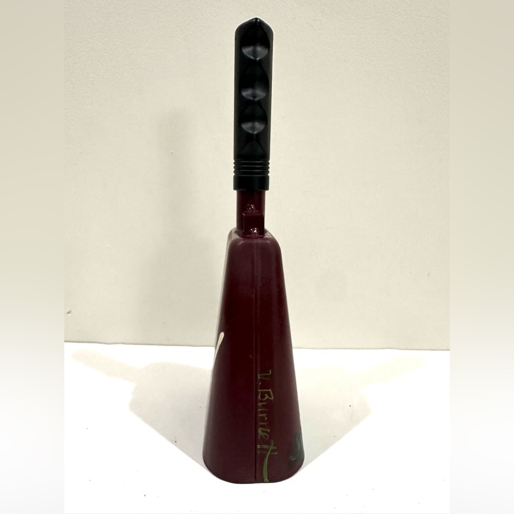 Mississippi State Bulldogs MSU 11" Maroon Cowbell Hand Painted w Grip - Picture 2 of 7
